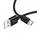 Wholesale Type-C / USB-C Durable  6FT USB Cable Compatible with Power Station (Black)